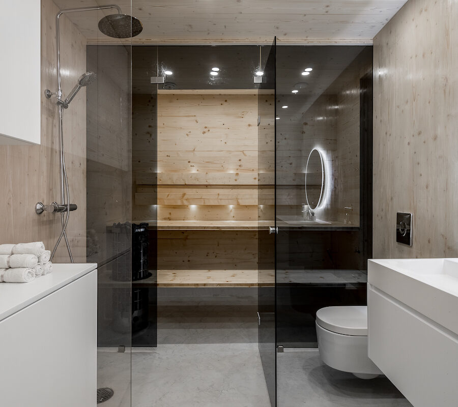 Sauna ja kylpyhuone
